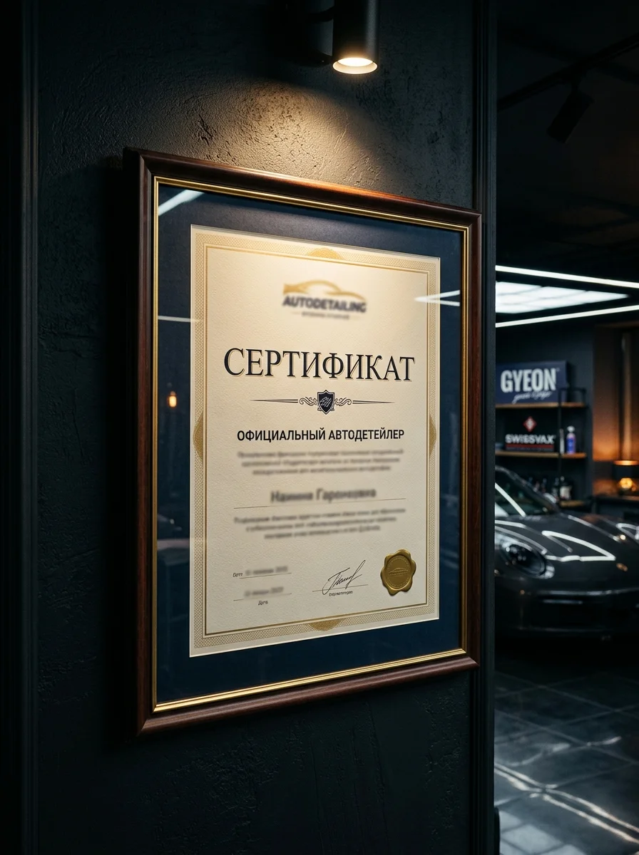 Сертификат 1